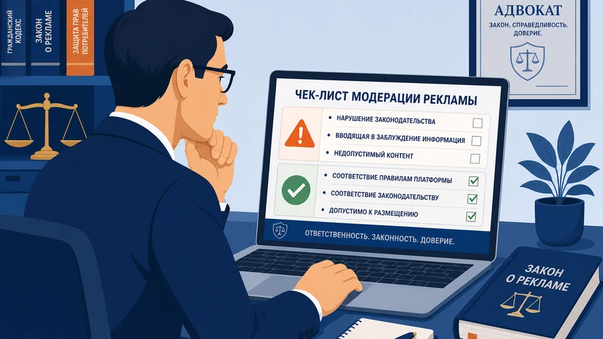 Модерация рекламы юридических услуг в Яндекс Директ — проверка объявлений